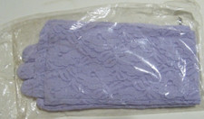 Formal Gloves Lavender Lace NOS