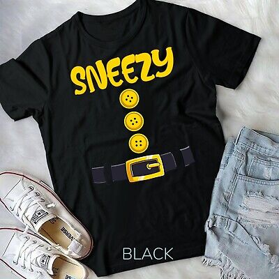 Sneezy Dwarf Costume Multicolor Shirt Funny Halloween Gifts Sneezy Dwarf Costume Multicolor Shirt Funny Halloween Gifts