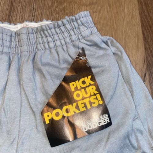 Vintage 70s 80s Dodger Shorts Woemns Gym Athletic Orlon Gray NOS New 24 26 XS - Picture 3 of 9