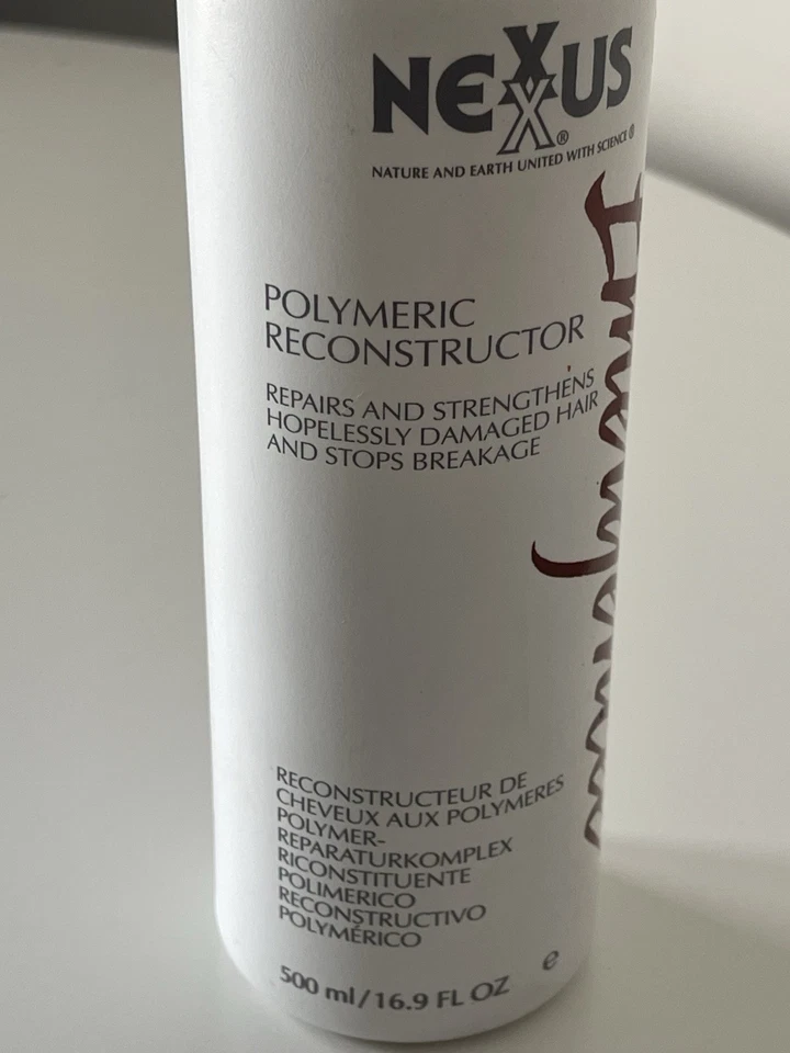 Reconstructor polimérico Nexxus Emergencee 16,9 oz descontinuado, parcialmente completo Foto 2 de 4