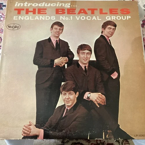 The Beatles Introducing The Beatles Vinyl Vee Jay Lp 1062