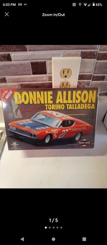 Polar Lights Donnie Allison Torino Talladega 1/25 Scale Model Kit-SEALED! NICE