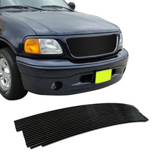 Fits 1999-2003 Ford F150lightningharley Davidson Replace Black Billet Grille Fits 1999-2003 Ford F150lightningharley Davidson Replace Black Billet Grille