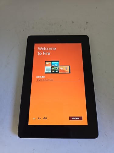Amazon Kindle Fire HD7 4th Gen 16gb Black SQ46CW (DK597) - Picture 2 of 4