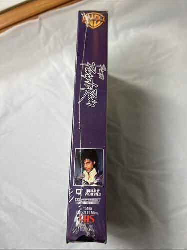 Prince Purple Rain (VHS, 1997) Sealed Warner Bros. Hits Vintage VHS - Bild 3 von 6