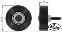 Gates T36089 Umlenk-/FüHrungsrolle FüR Keilrippenriemen Umlenkrolle FüR Ford