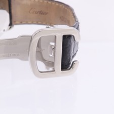 CARTIER Ronde Solo W6700155 Quartz Watch Stainless Steel Silvered Opaline 12