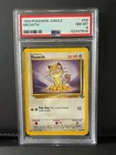 1999 POKEMON Meowth Jungle 56/64 PSA 8 NM-MT
