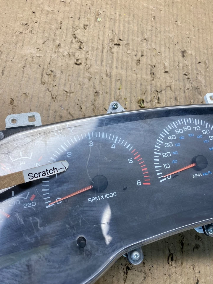 Dodge Durango 1998 1999 2000 velocímetro cuadro de instrumentos calibre fabricante de equipos originales t1658 DG Foto 4 de 4