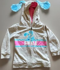 Blues Clues Hoodie Boys Girls Kids Youth Ears Nickelodeon Cartoon Nick Jr Show