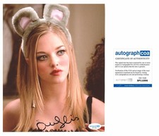 Amanda Seyfried “Mean Girls” AUTOGRAPH ‘Karen Smith’ Signed 10x8 Photo ACOA