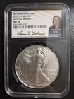 Photo of a 2025-W American Silver Eagle from an eBay listing that sold on Jun 7, 2026