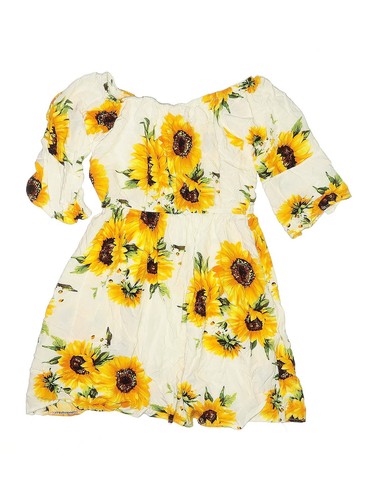 Unbranded Girls Yellow Dress X-Large tots - Picture 2 of 2