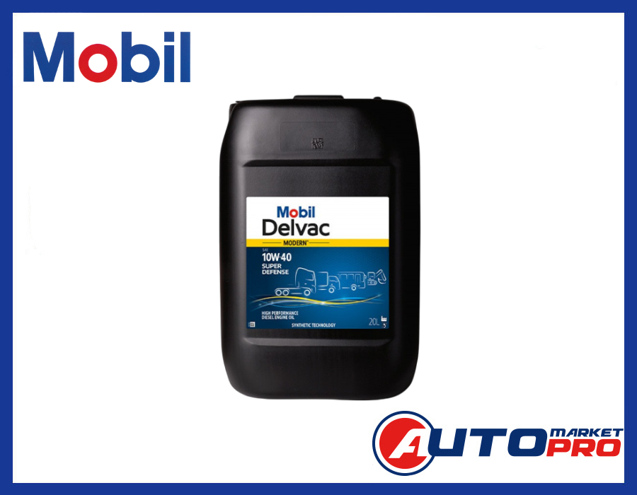 OLIO MOTORE MOBIL DELVAC MODERN 10W40 SUPER DEFENSE 157060