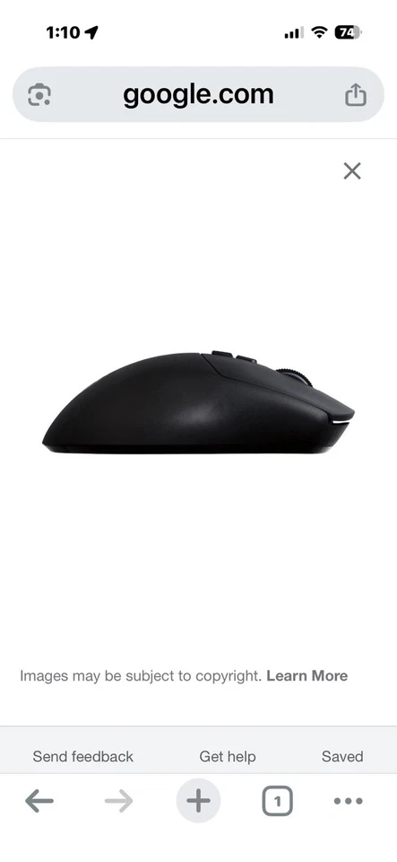 Elecom V Custom Vm600Pe Gaming Mouse, Black New 8 Button Programmable, 95 Hr Bat - Image 3 of 4