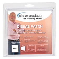 Dicor 522TPO-66-1C DiSeal TPO White Patch 6" x 6"