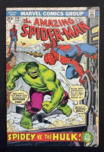 1973 the Amazing Spider-Man #119 VF+ condition
