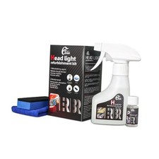IERIBR Headlight Restoration Kit, Automotive Headlamp Restoration Fluid Kit