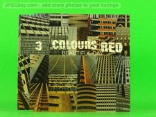 3 COLOURS RED BEAUTIFUL DAY (L64) 3 Track CD Single including Picture Sleeve CRE