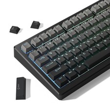 Womier Shine Through PBT Keycaps 60 75 100 Percent Cherry Profile