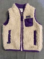 Patagonia Baby Retro-X deep pile Full Zip Vest size 18M excellent