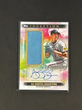 AJ Smith-Shawver - 2024 Topps Inception Glove Relic Auto SP #24/25 Rookie RC