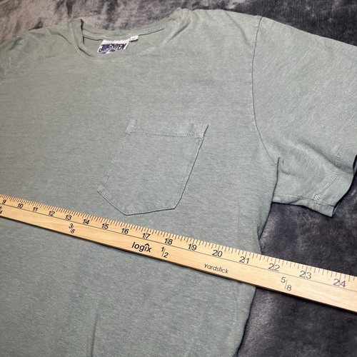 Jungmaven Pocket T-Shirt Men’s XL Faded Green Made In USA Blank - Bild 5 von 8