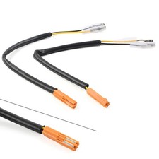 2pcs Turn Signal Marker Wire Adapters Plug Connectors Leads For HONDA Indicator