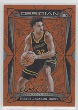2023 Panini Obsidian Electric Etch Orange Flood 79/99 Trayce Jackson-Davis 0b1f