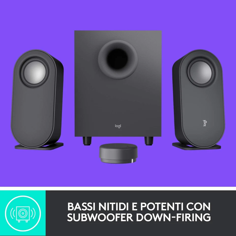 Logitech Z407 Lautsprecher Bluetooth Subwoofer Steuerung Drahtlos USB Computer - Bild 3 von 4