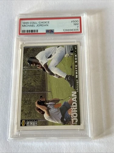 1995 Upper Deck Collector's Choice - Michael Jordan #500 PSA 7 NM