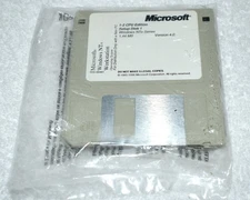 Windows NT 4.0 Workstation 1-2 CPU Edition 3.5" 3 Floppy Setup Disks SEALED
