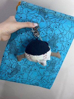 Jellycat Baseball Amuseables Bag Charm Plush Keychain NWT 2026
