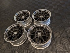 Jdm Wheels 3 Piece Ssr Gtx01rs 19x9.5 5x114.3 Et30 Et35 Set Of 4 Staggered Pdg