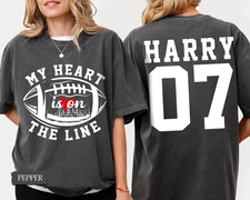 Custom Football TShirt, American Football Game Day Shirt, Football Fan Shirt.