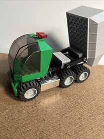 Vintage Lego 4 Juniors: Town: Construction 4653 Dump Truck & Minifigure COMPLETE