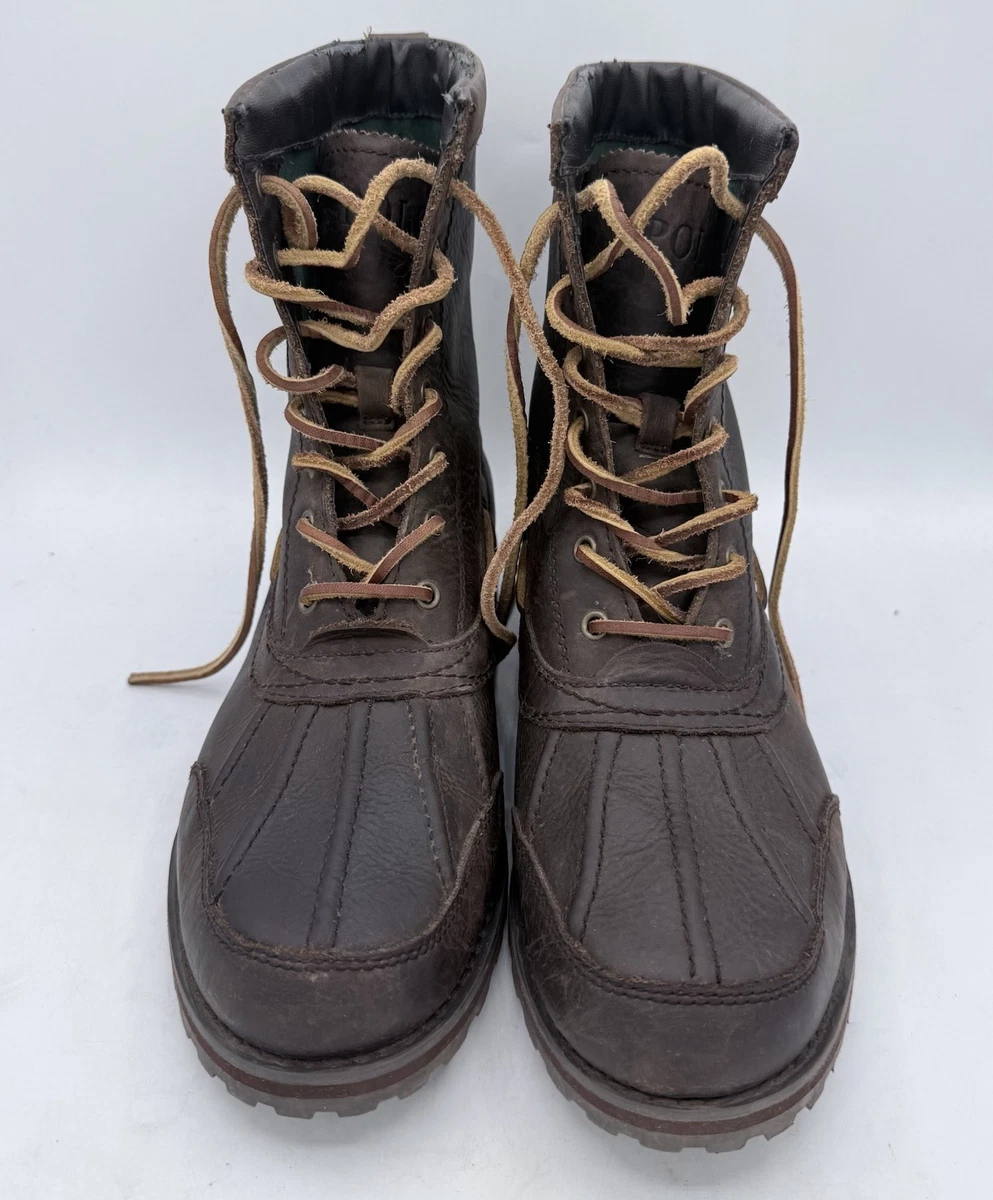 Polo Ralph Lauren Workwear Brown Boots for Men for Sale  display picture 1