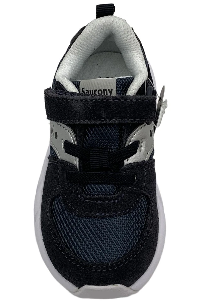 Saucony Toddler's Boy Jazz Lite 2.0 Sneaker Navy/Silver - Image 2 of 3