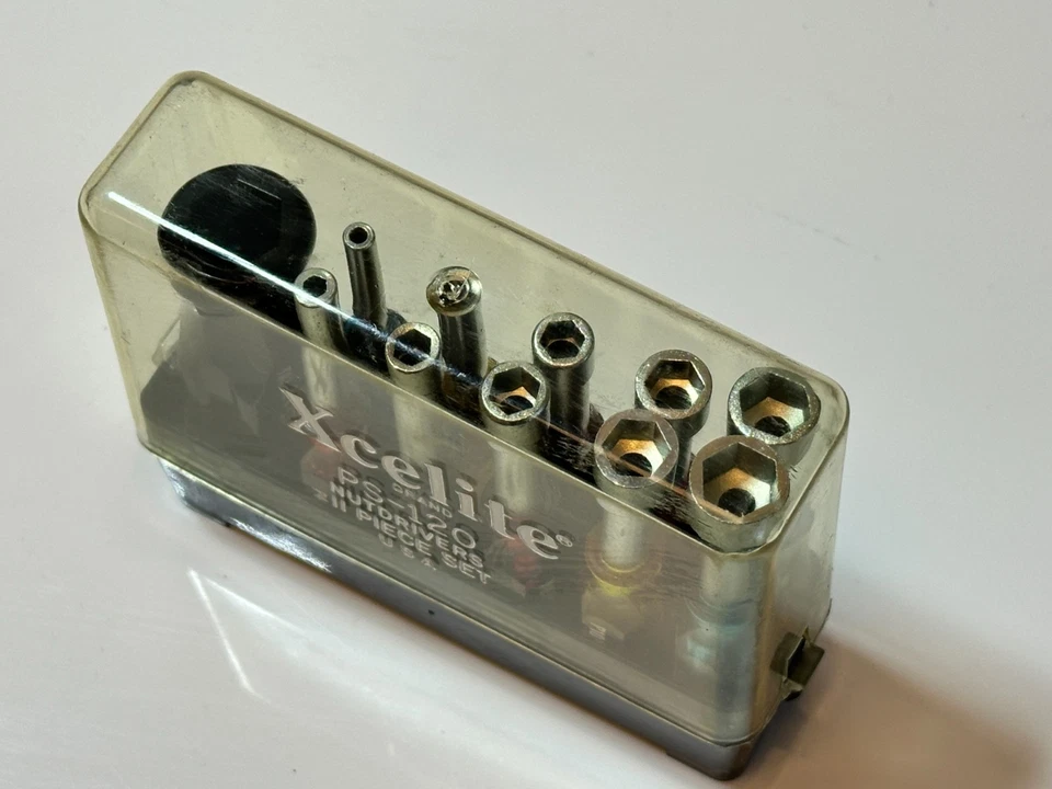Xcelite Tools USA PS120 11 Piece Compact Convertible Nutdriver Set NEW OLD STOCK - Image 3 of 4