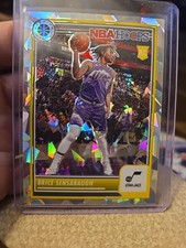 2023-24 NBA Hoops Premium Stock Brice Sensabaugh #225 Ice Prizm (RC)