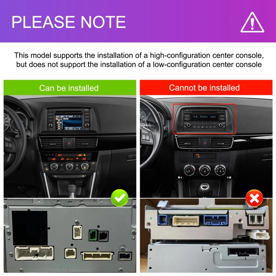 Car Radio Android 15 For Mazda CX5 2013-2015 2+64GB Apple Carplay Navi WiFi DSP - Image 2 of 4