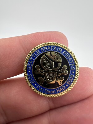 Seattle Seafair Pirates 2007-2008 Lapel Hat Pin - I've Been Had