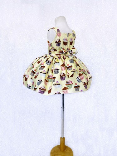 Knee Length Patterned Junior Toddler Dress Spring Summer Birthday Pageant 2 4 6 - Picture 87 of 98