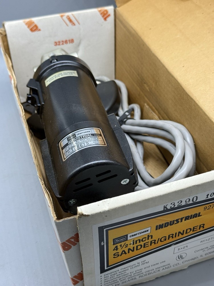 Sears Craftsman  Industrial 135.277001  4 1/2 inch Sander/Grinder