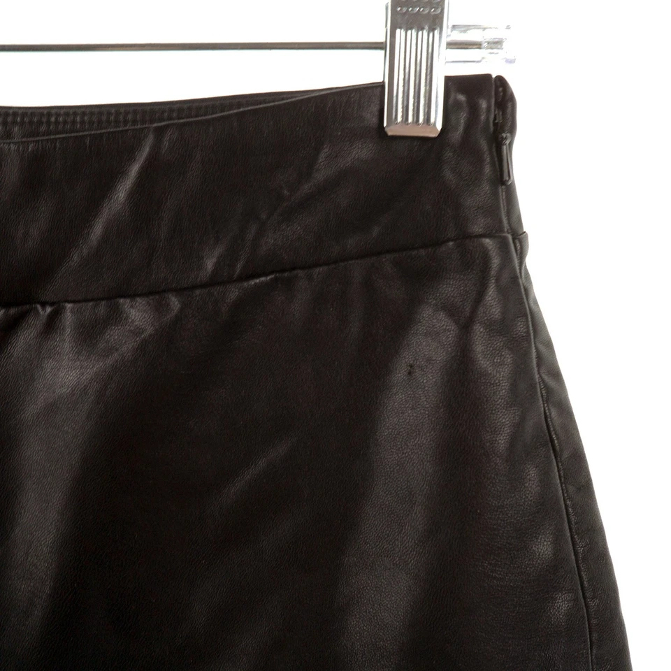 Leggings Leith Imitación Cuero Negros Mujer Pequeños S Cremallera Lateral Foto 3 de 4