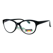 Multi Focus Progressive Reading Glasses 3 Powers in 1 Reader Cat Eye