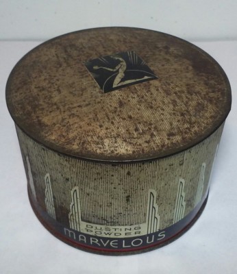 Vintage Marvelous Dusting Powder Richard Hudnut New York Tin | eBay