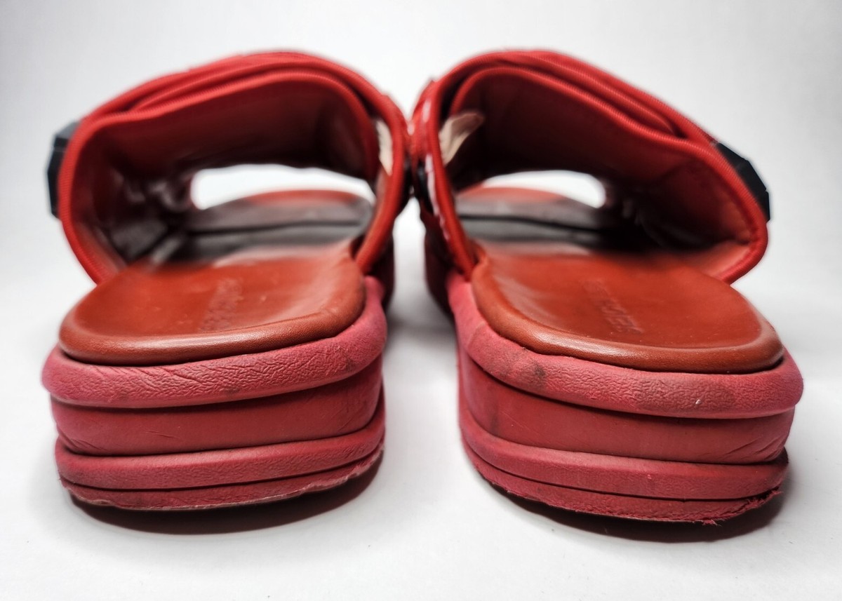 Vintage Seichi Japanese Red Slides EU Men Sz US 8/ EU 41 SEICHI YOROI V2 Sandal Slide Men main image 3