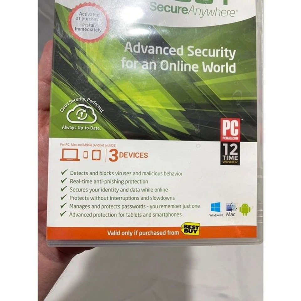 Webroot Secure Anywhere Ultimate Protection for PC Mac & Mobile Android or iOS - Image 4 of 4