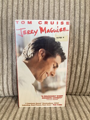 Jerry Maguire (VHS,1997) Tom Cruise, Cuba Gooding Jr, Brand New Sealed VHS